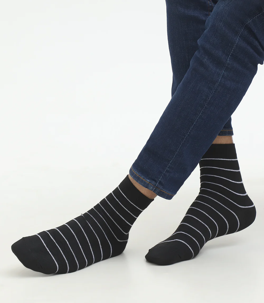 Men Socks-BLACK - Image 2