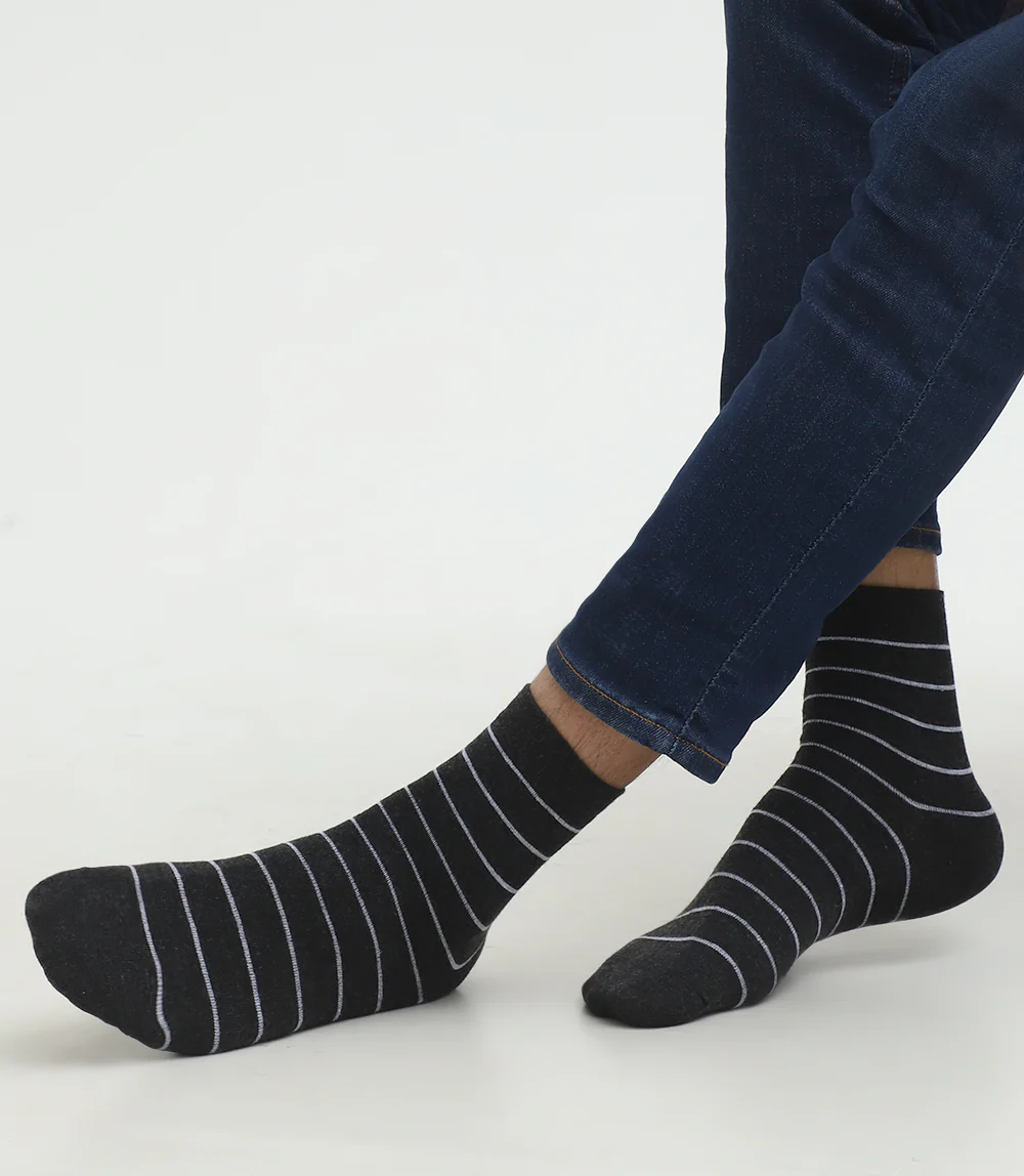Men Socks-D GREY - Image 2