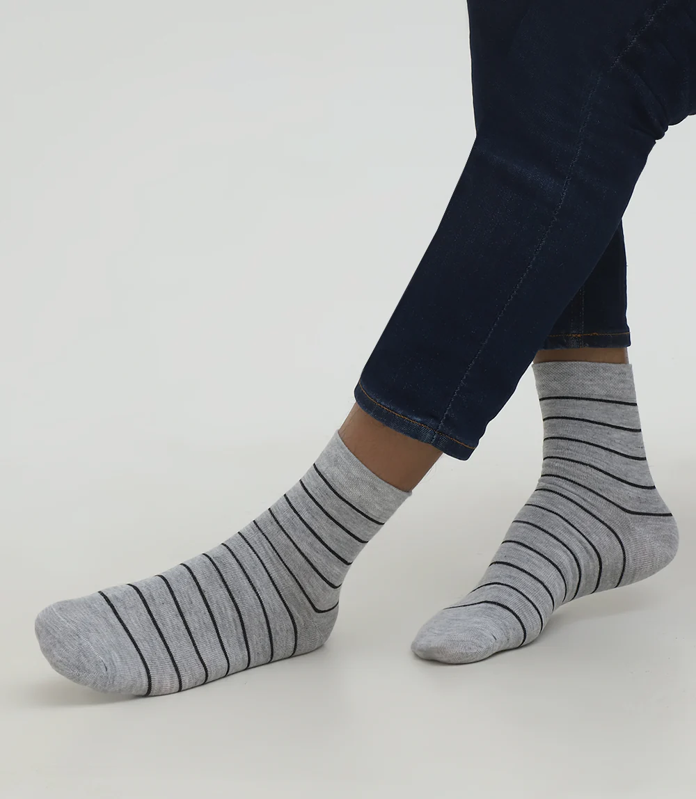 Men Socks-L GREY