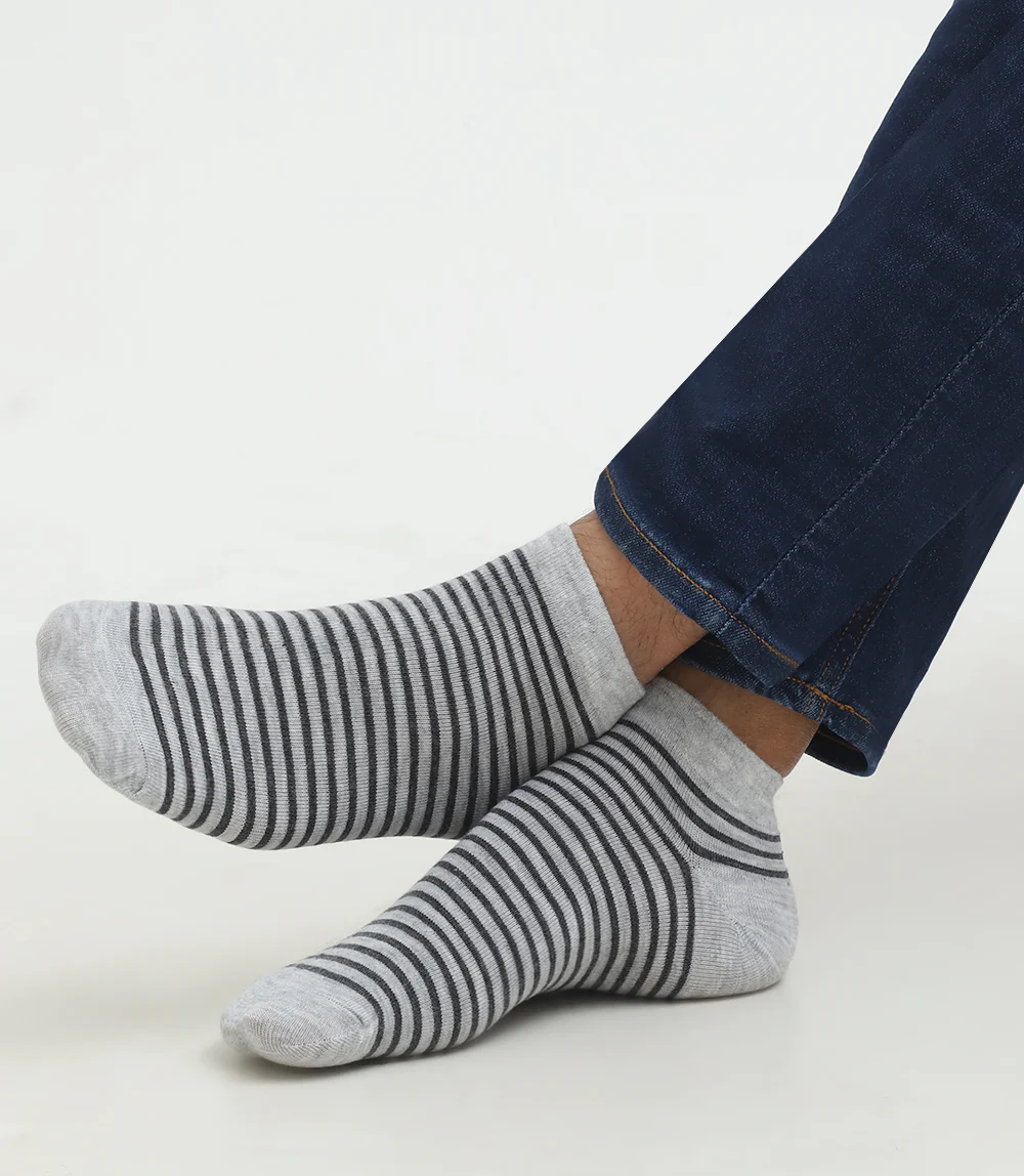 Men Socks-L GREY