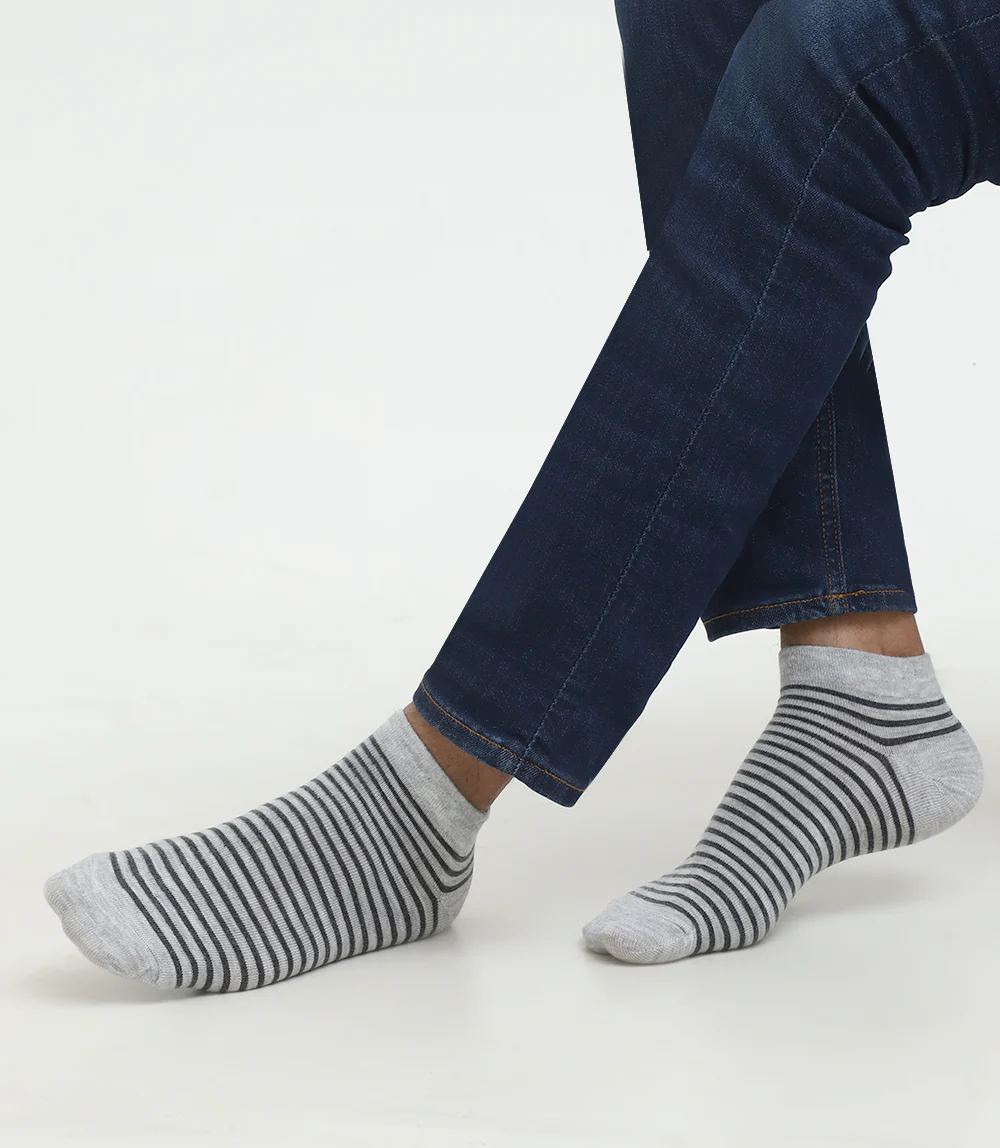 Men Socks-L GREY - Image 2