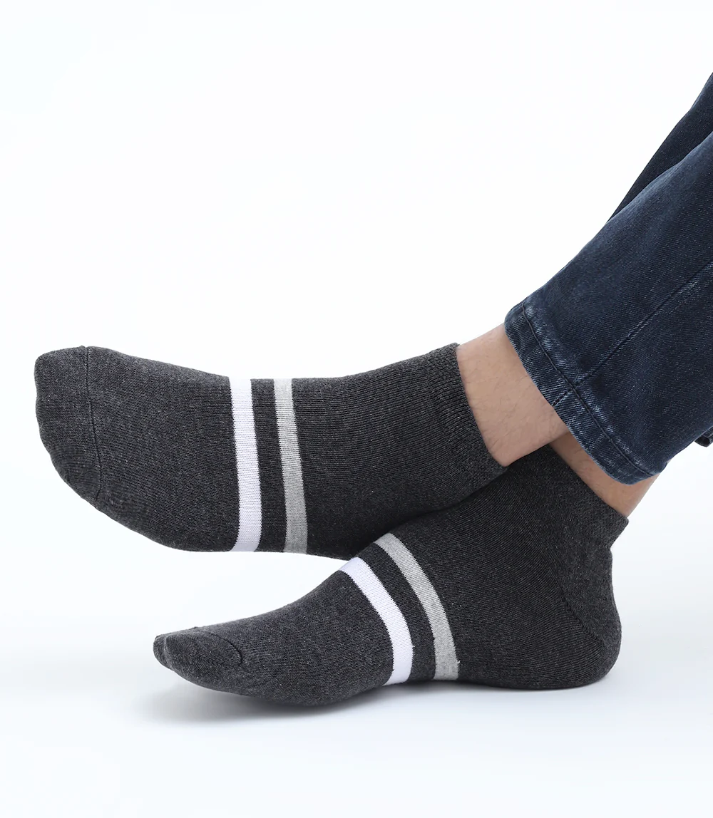 Men Socks-DARK GREY