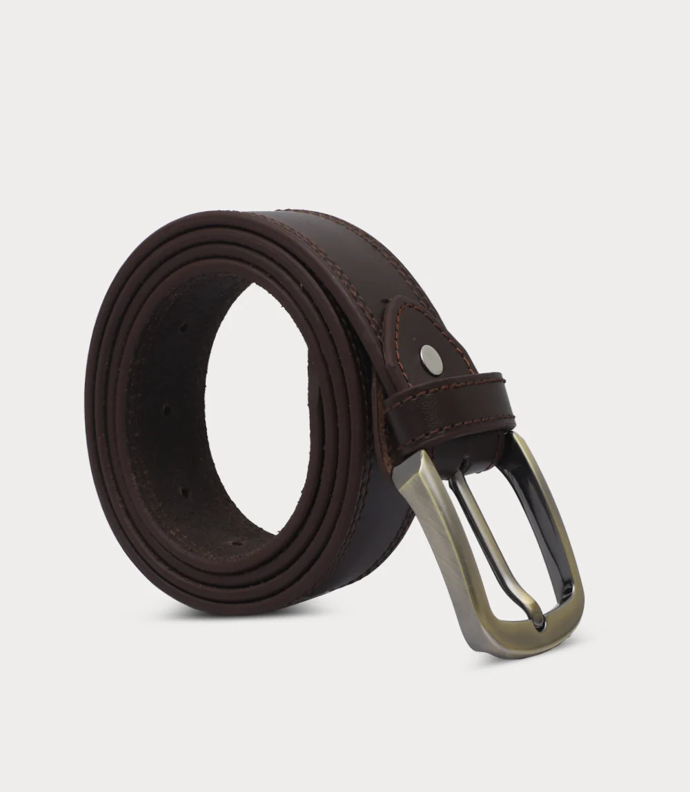 Men Belt-BROWN