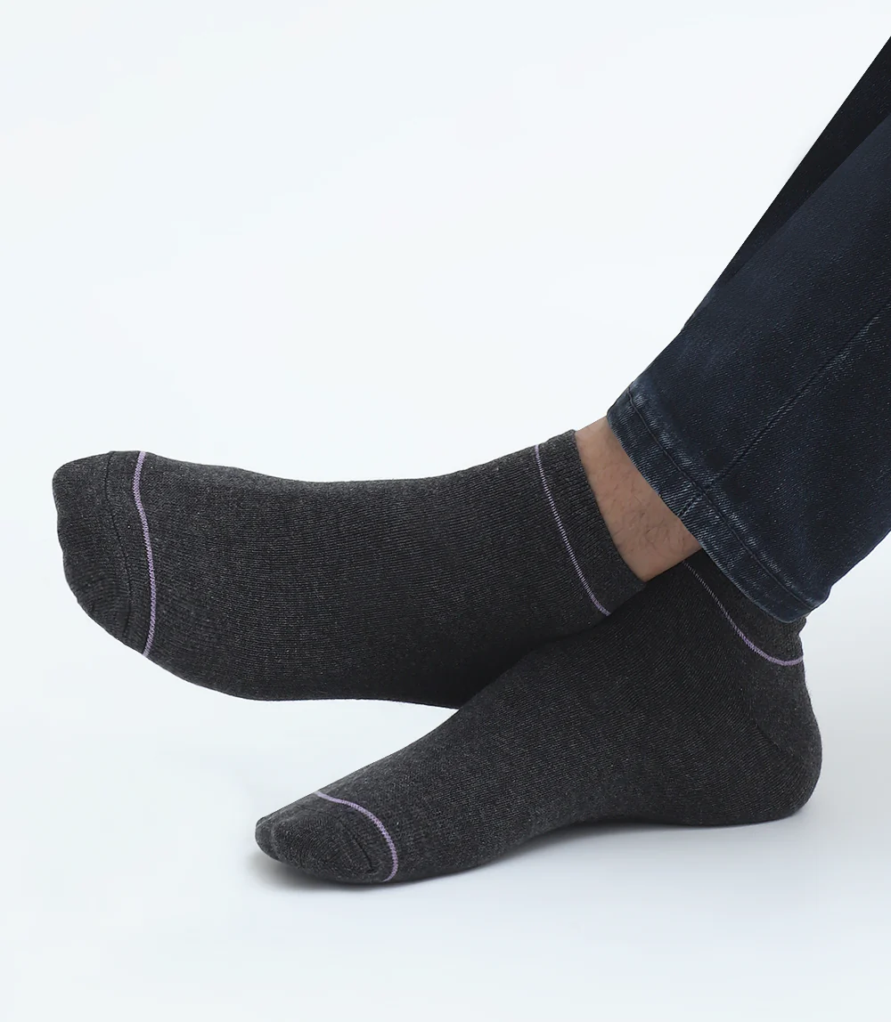 Men Socks-DARK GREY
