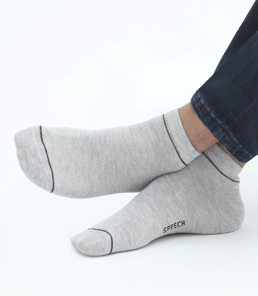 Men Socks-LIGHT GREY