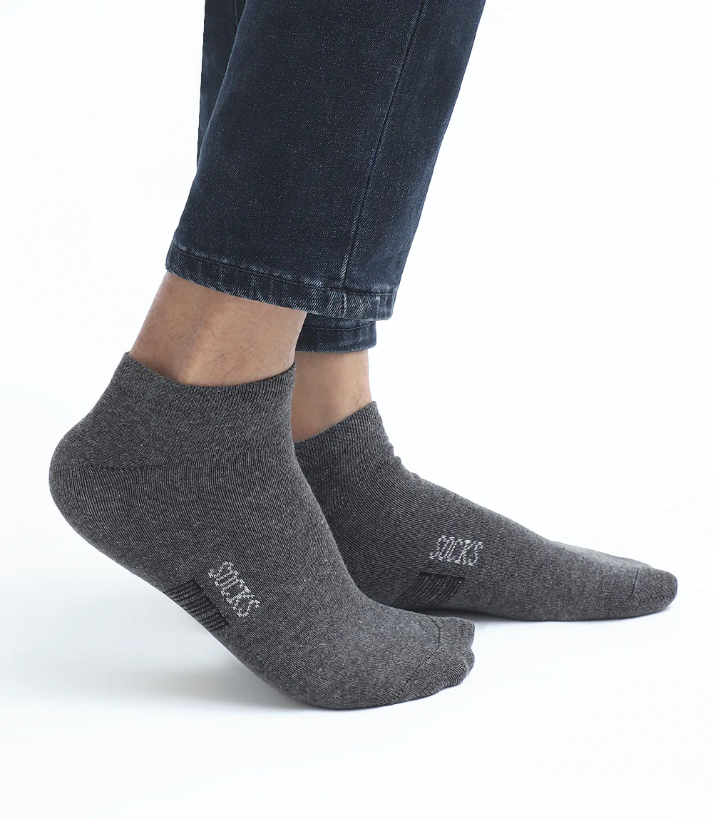 Men Socks-NAVY/GREY - Image 3