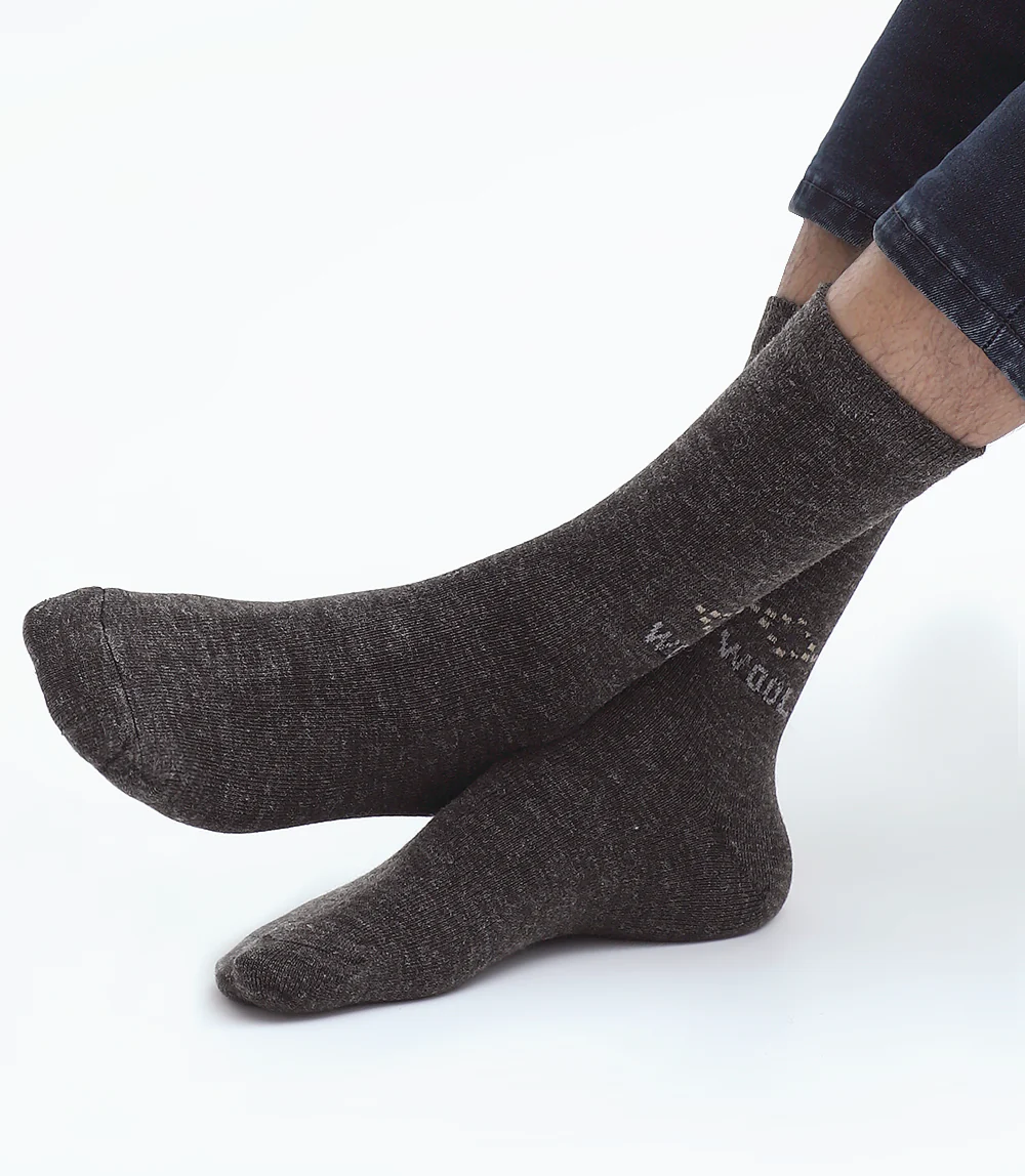Men Socks-BROWN