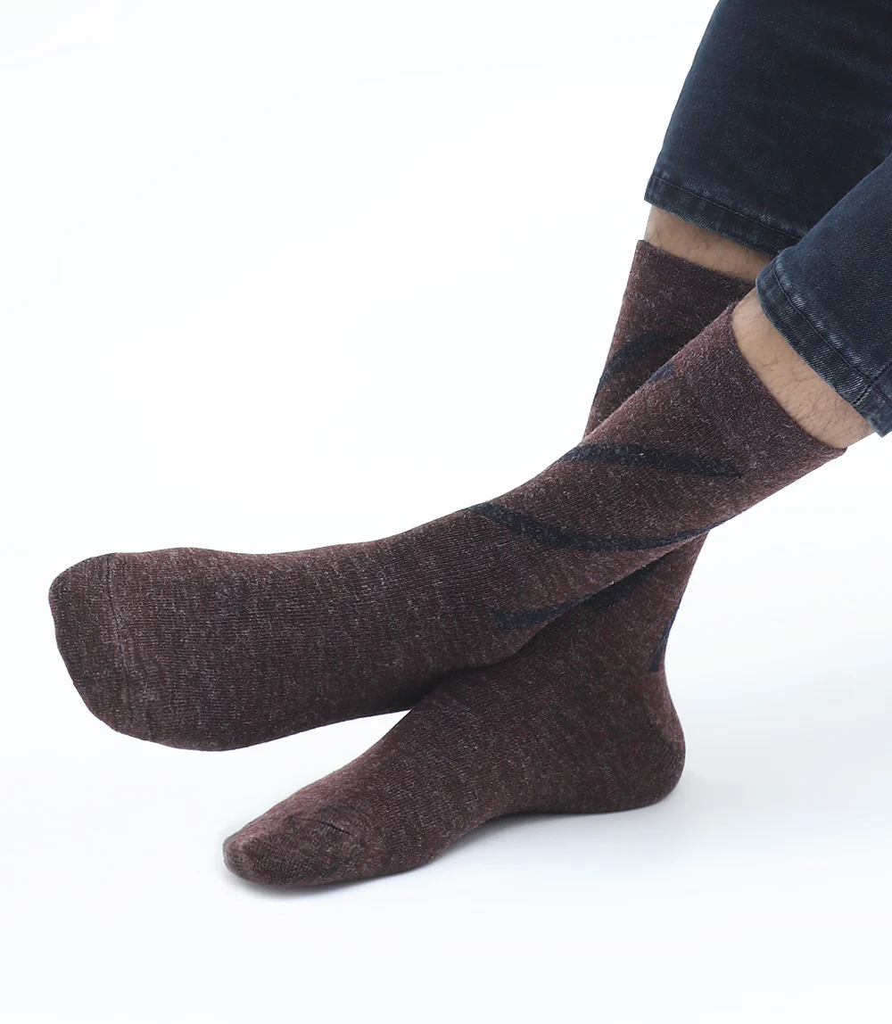 Men Socks-MAROON