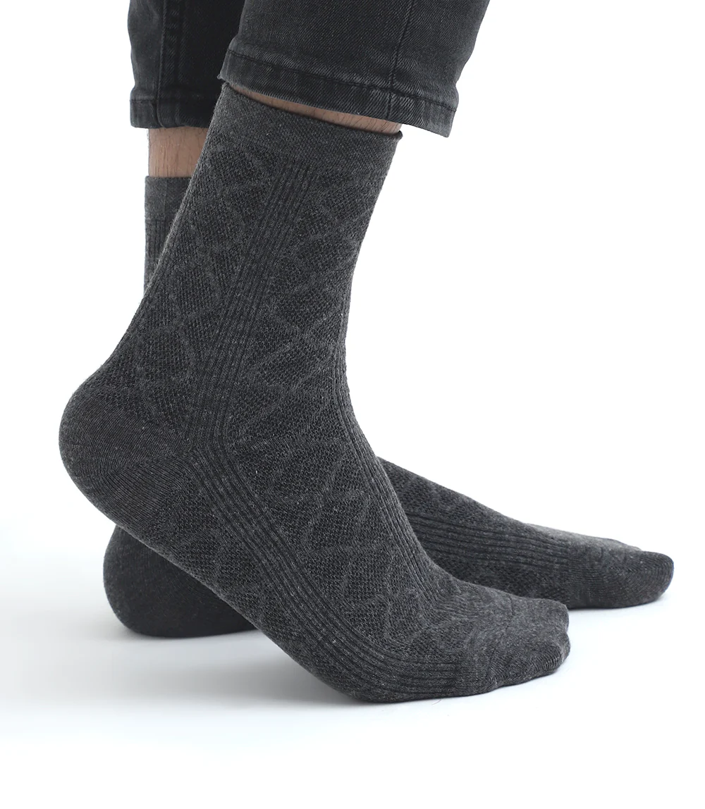 Men Socks-GREY - Image 2