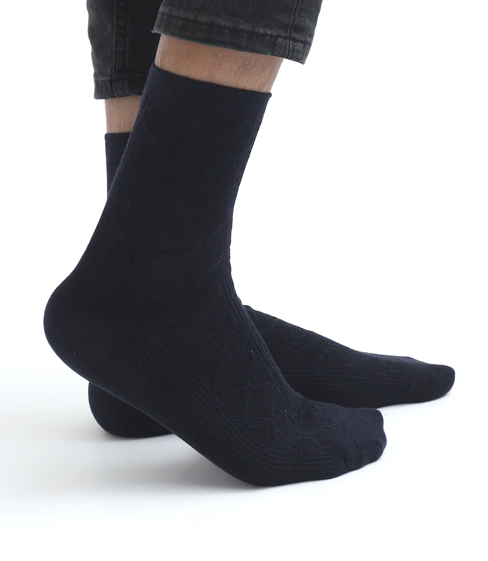 Men Socks-NAVY - Image 2