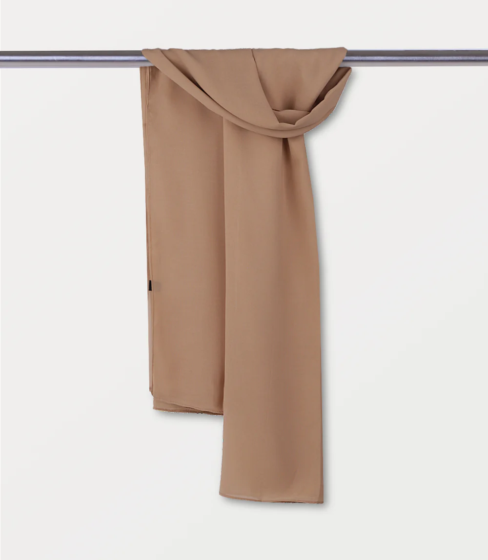 Women Scarf-L BROWN
