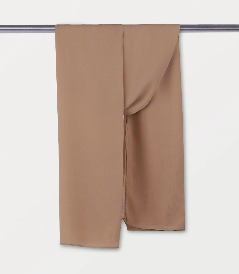 Women Scarf-L BROWN - Image 2