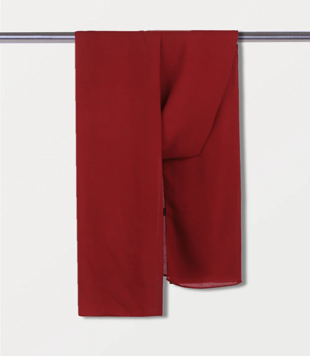 Women Scarf-MAROON - Image 3