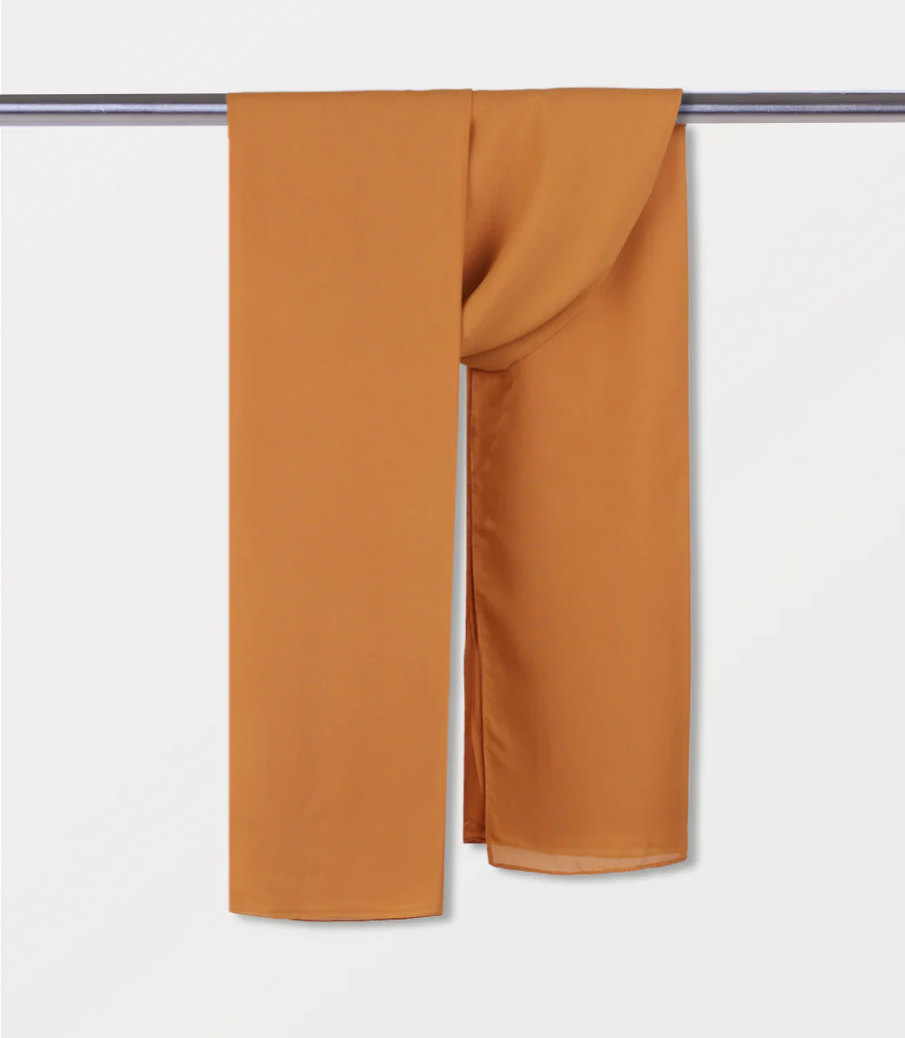 Women Scarf-ORANGE - Image 3