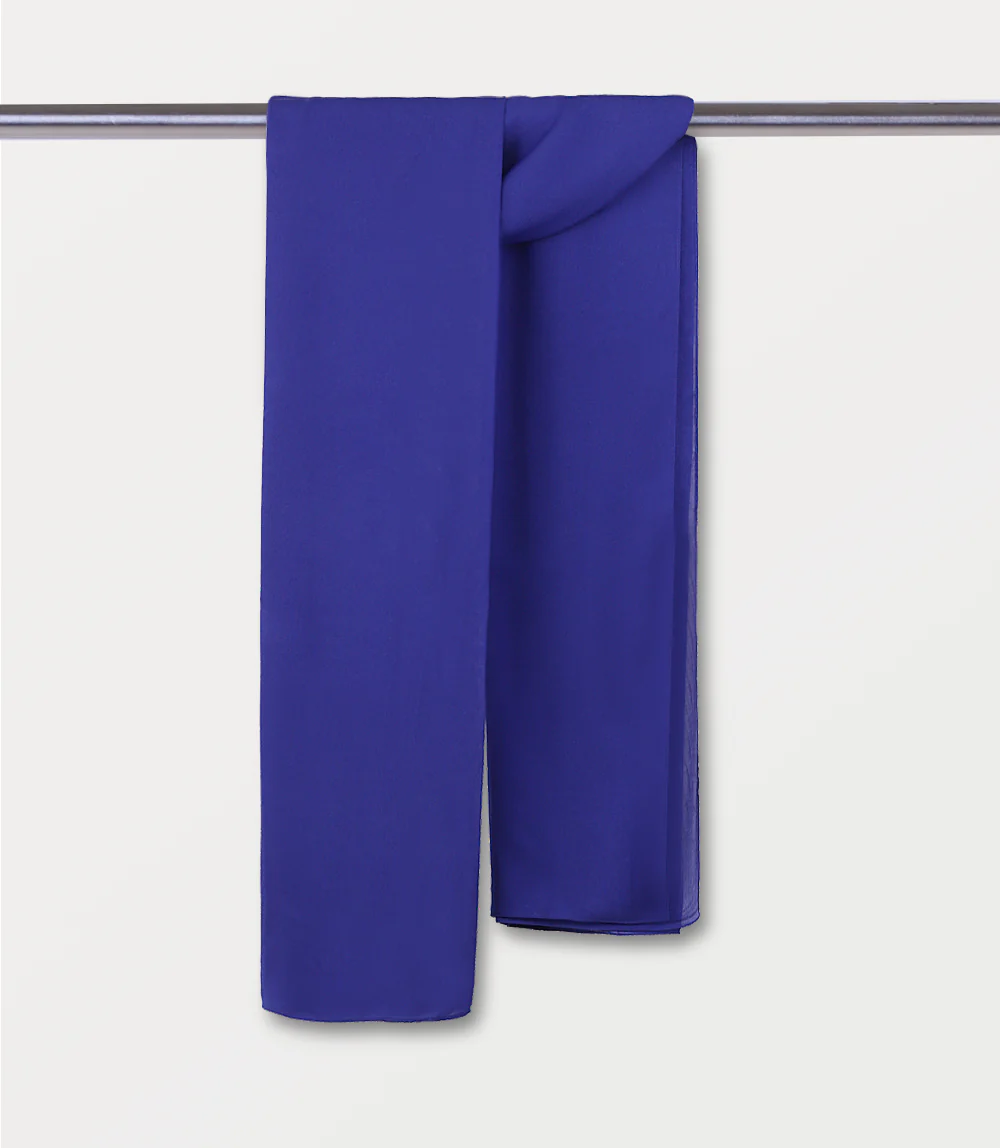 Women Scarf-ROYAL BLUE - Image 2