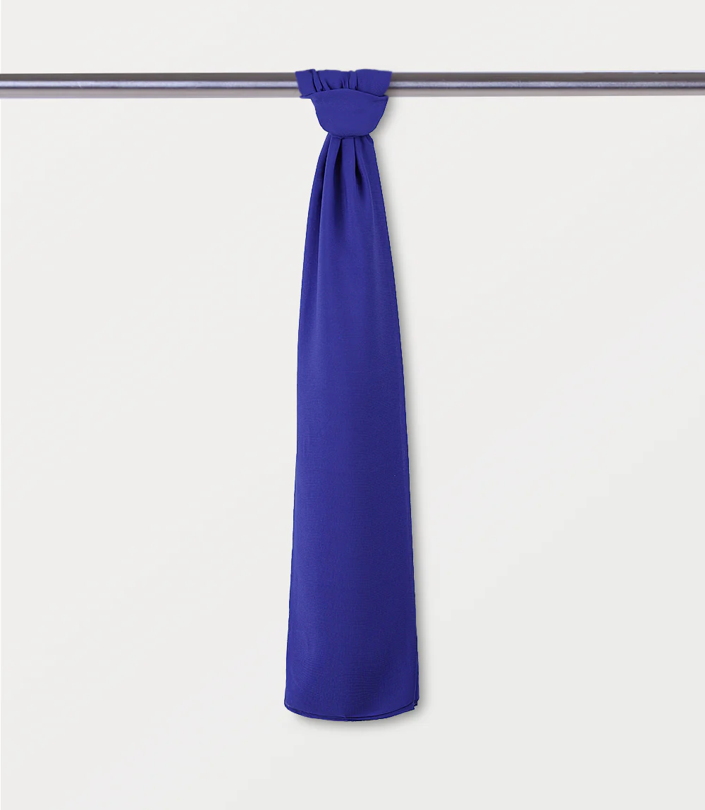 Women Scarf-ROYAL BLUE - Image 2
