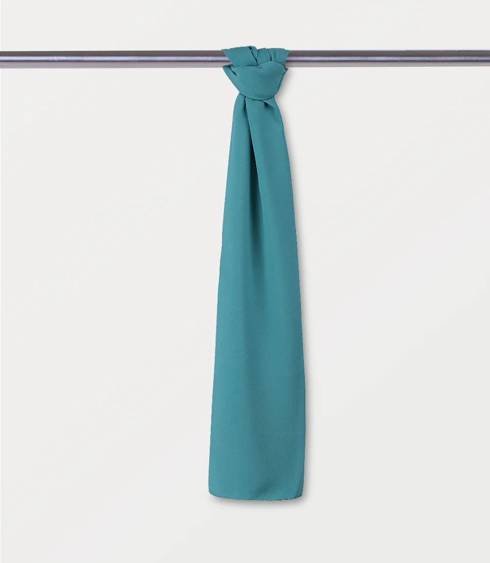 Women Scarf-SEA GREEN - Image 2