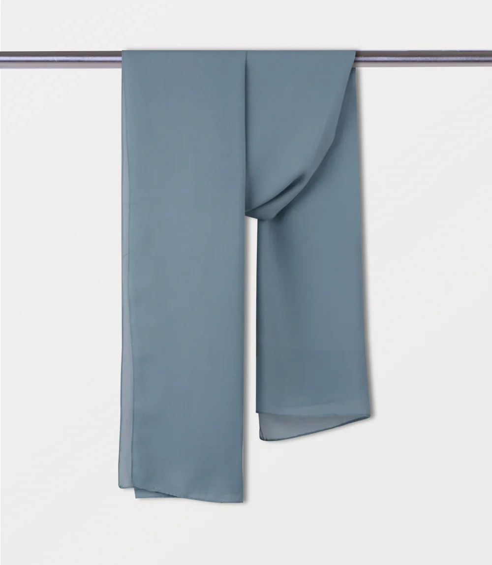 Women Scarf-SKY BLUE - Image 3