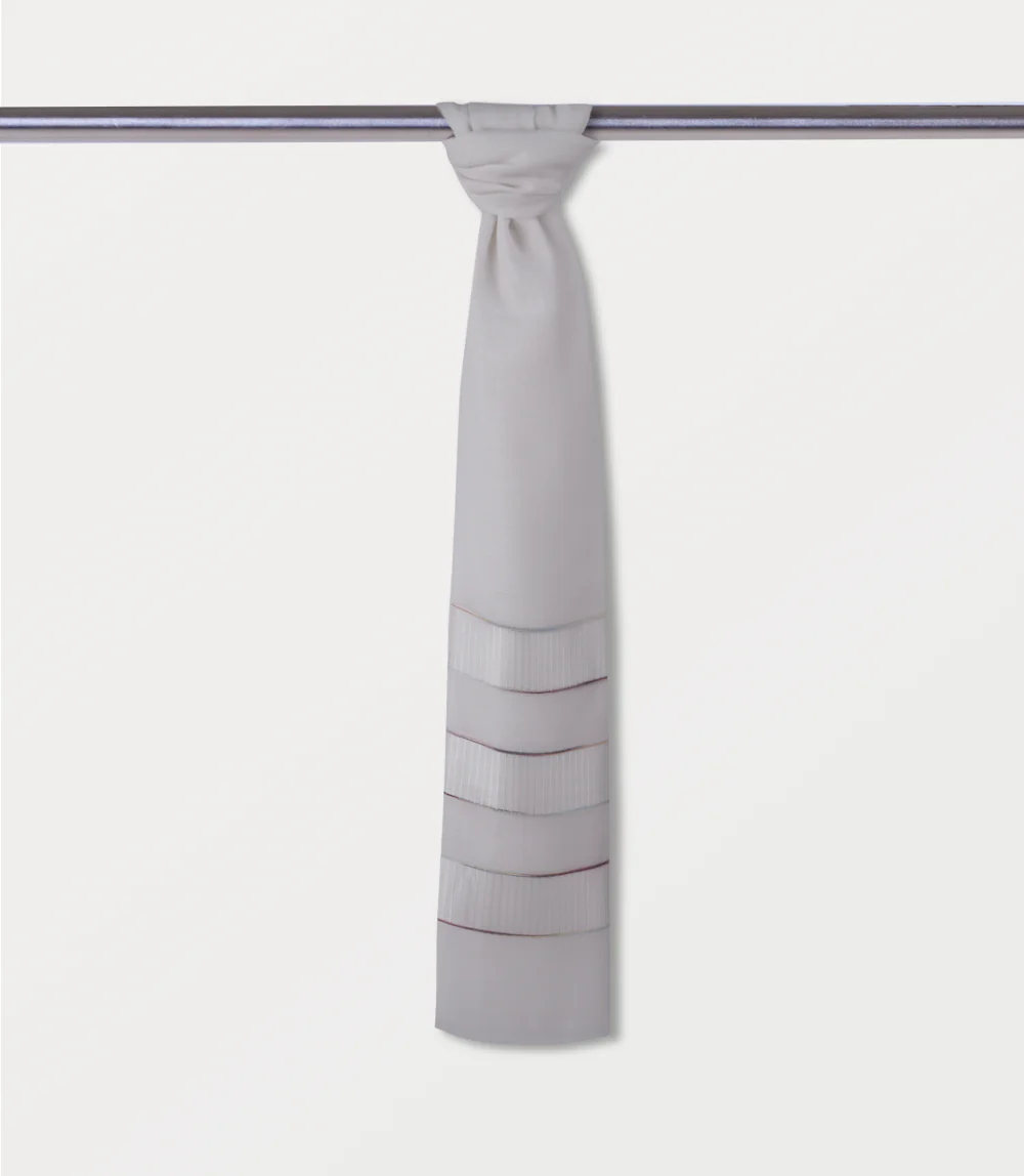 Women Scarf-WHITE - Image 2