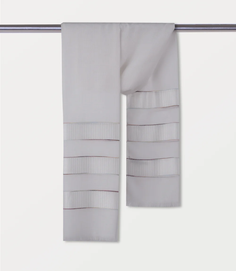 Women Scarf-WHITE - Image 3