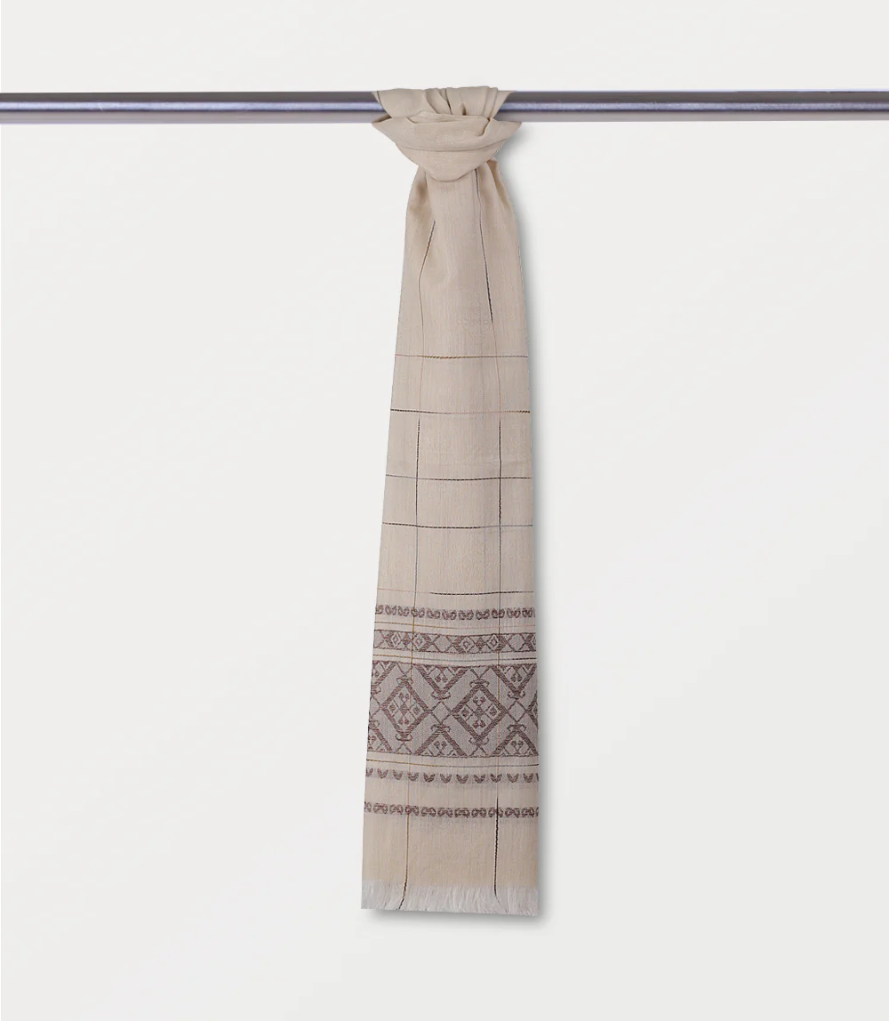 Women Scarf-BEIGE - Image 3