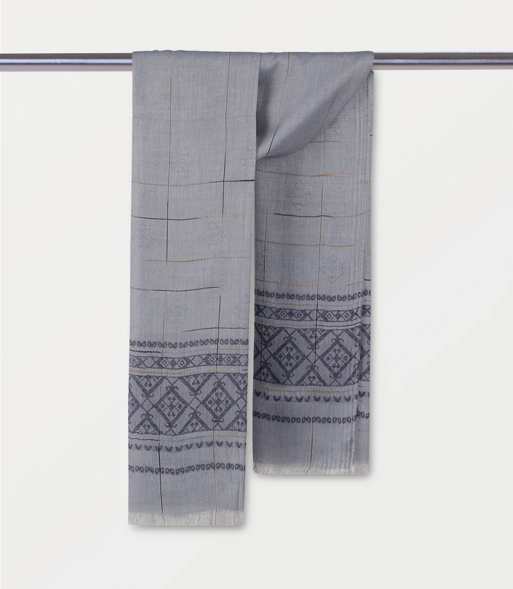 Women Scarf-BLUE - Image 2