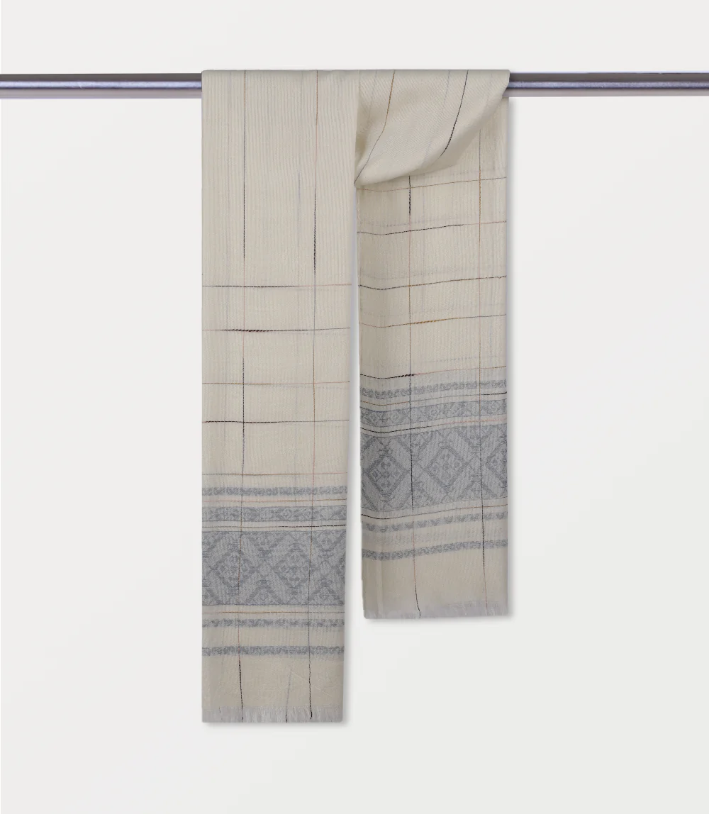 Women Scarf-CREAM - Image 3