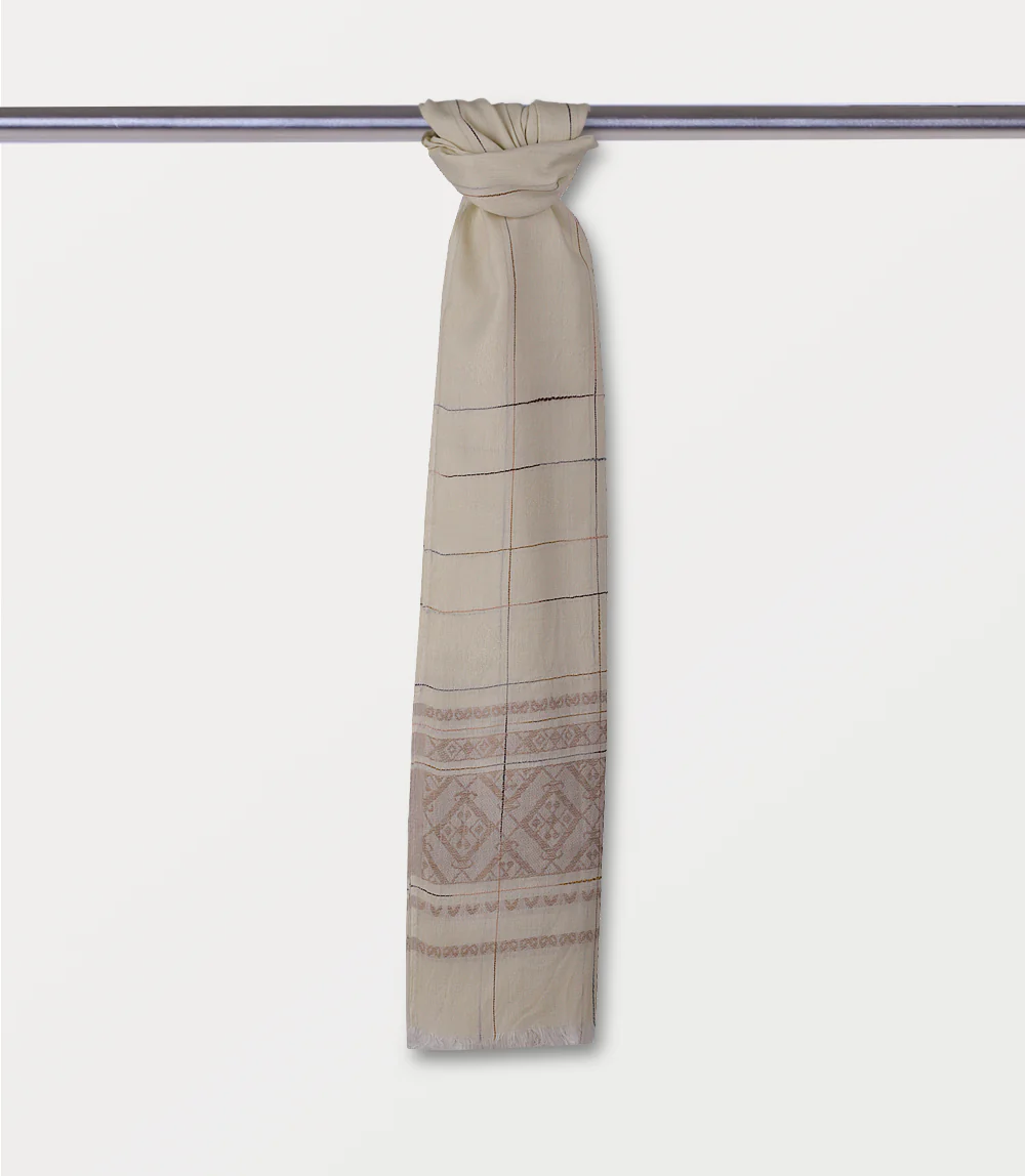 Women Scarf-OFF WHITE - Image 2