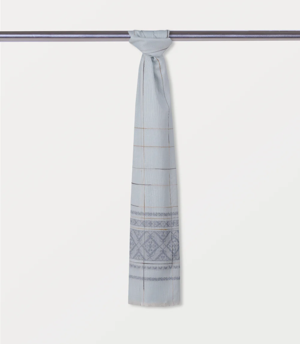 Women Scarf-SKY BLUE - Image 2