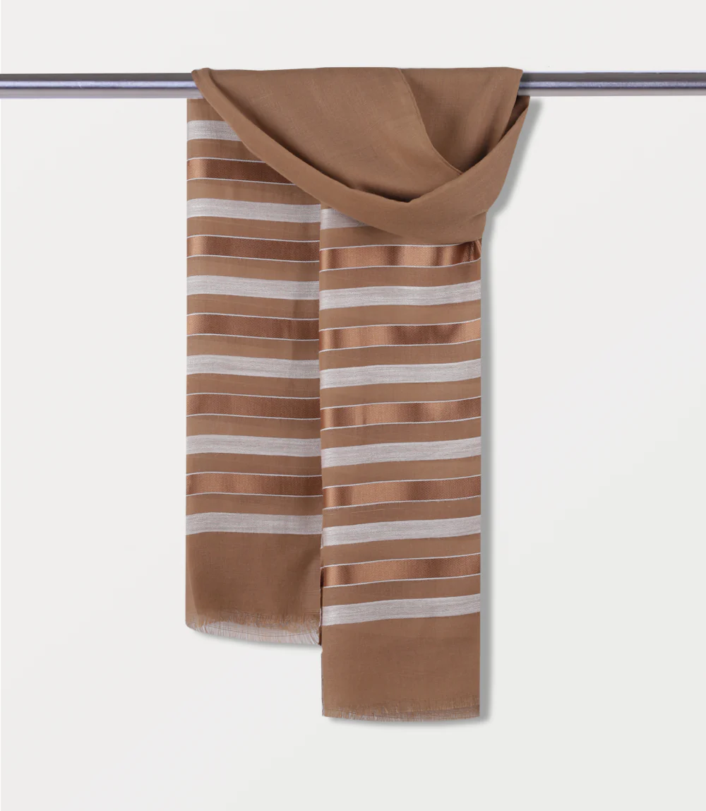 Women Scarf-BROWN