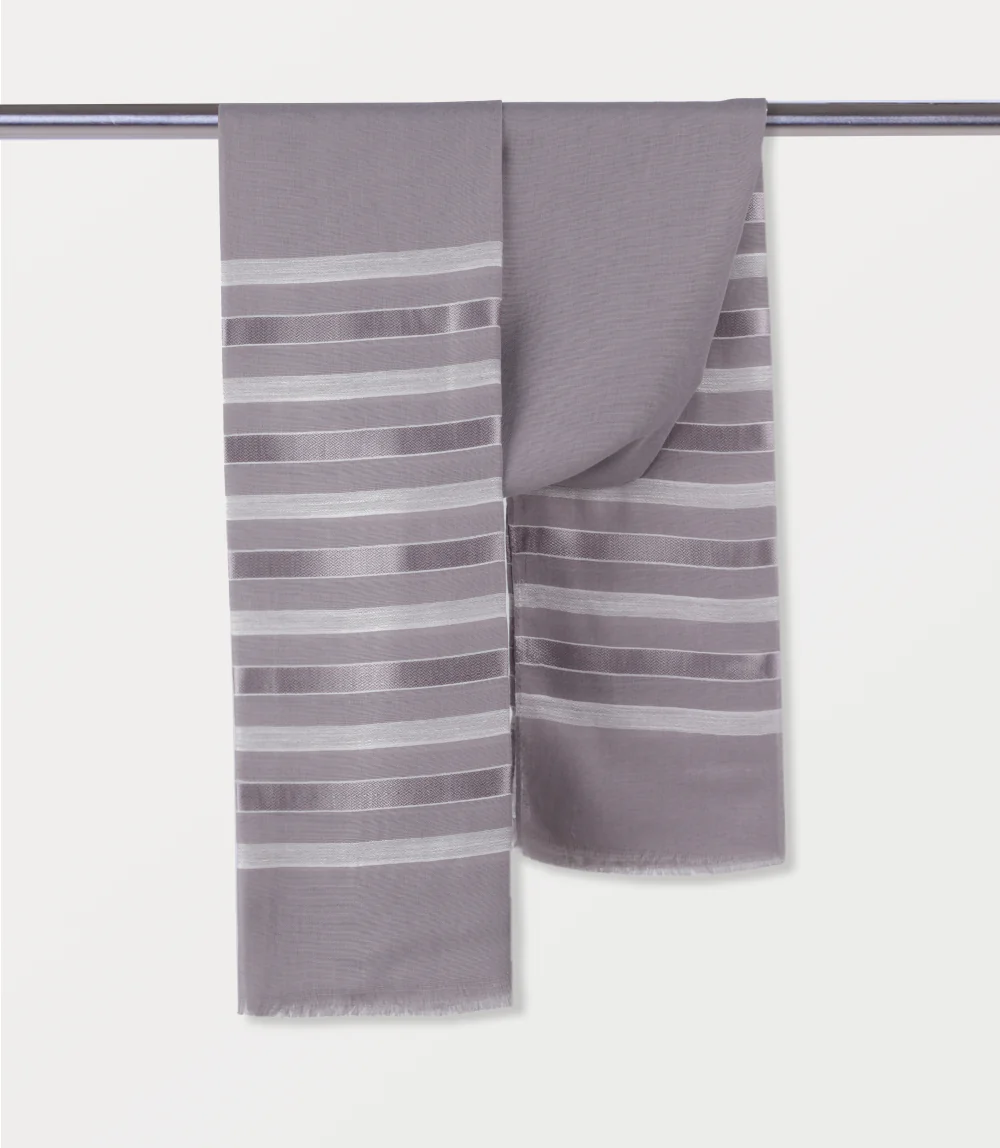 Women Scarf-GREY - Image 3