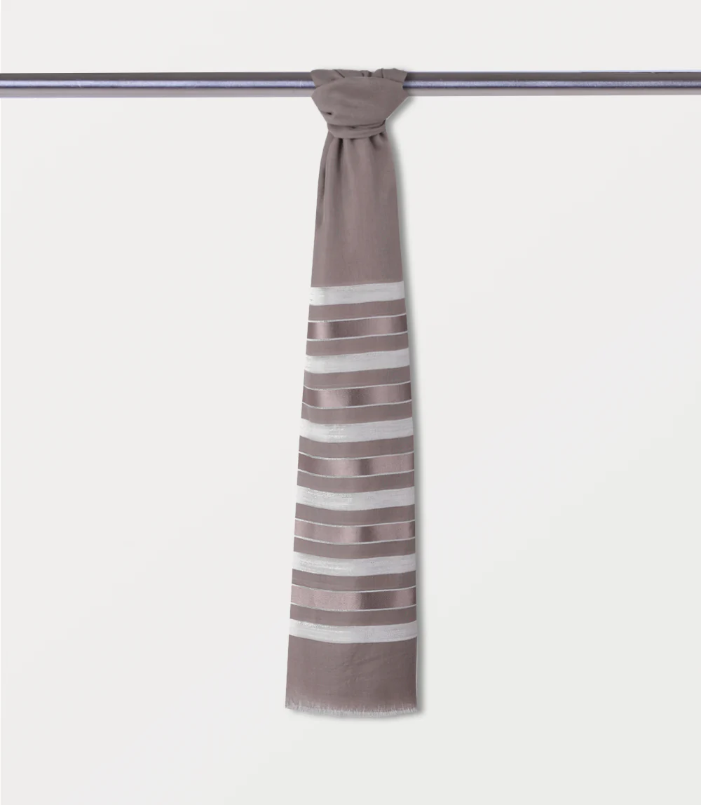 Women Scarf-L GREY - Image 2