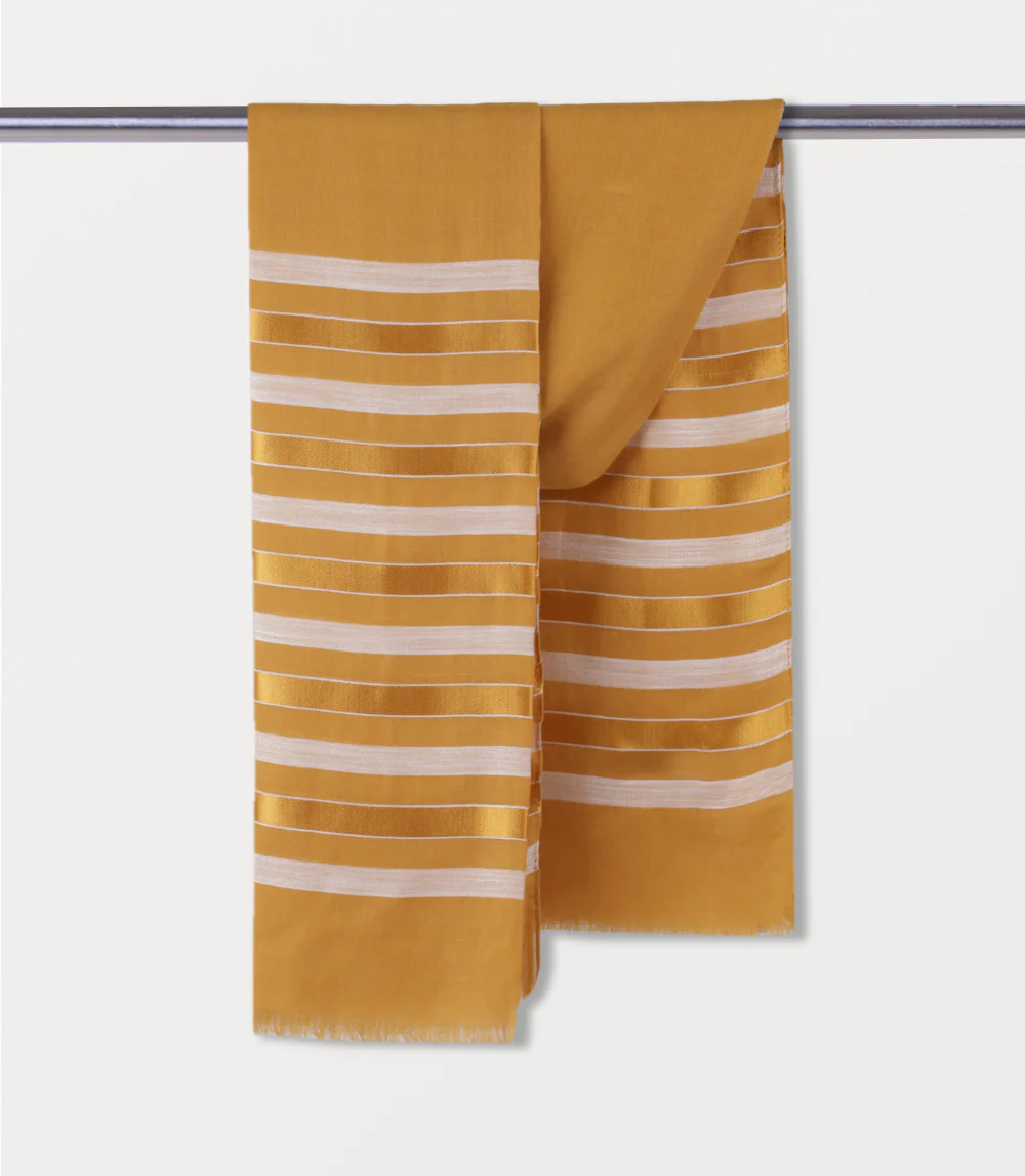 Women Scarf-YELLOW - Image 3