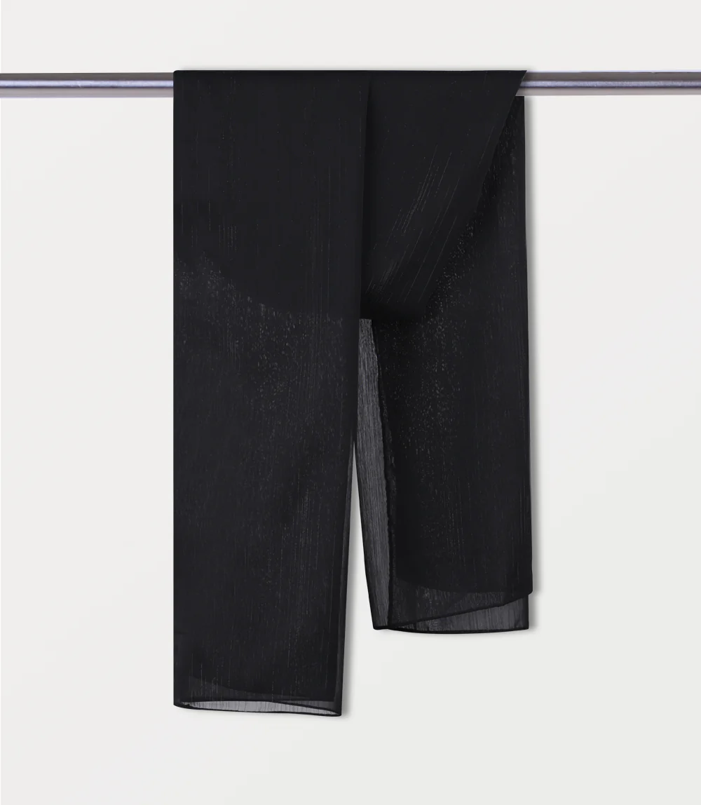 Women Scarf-BLACK - Image 3