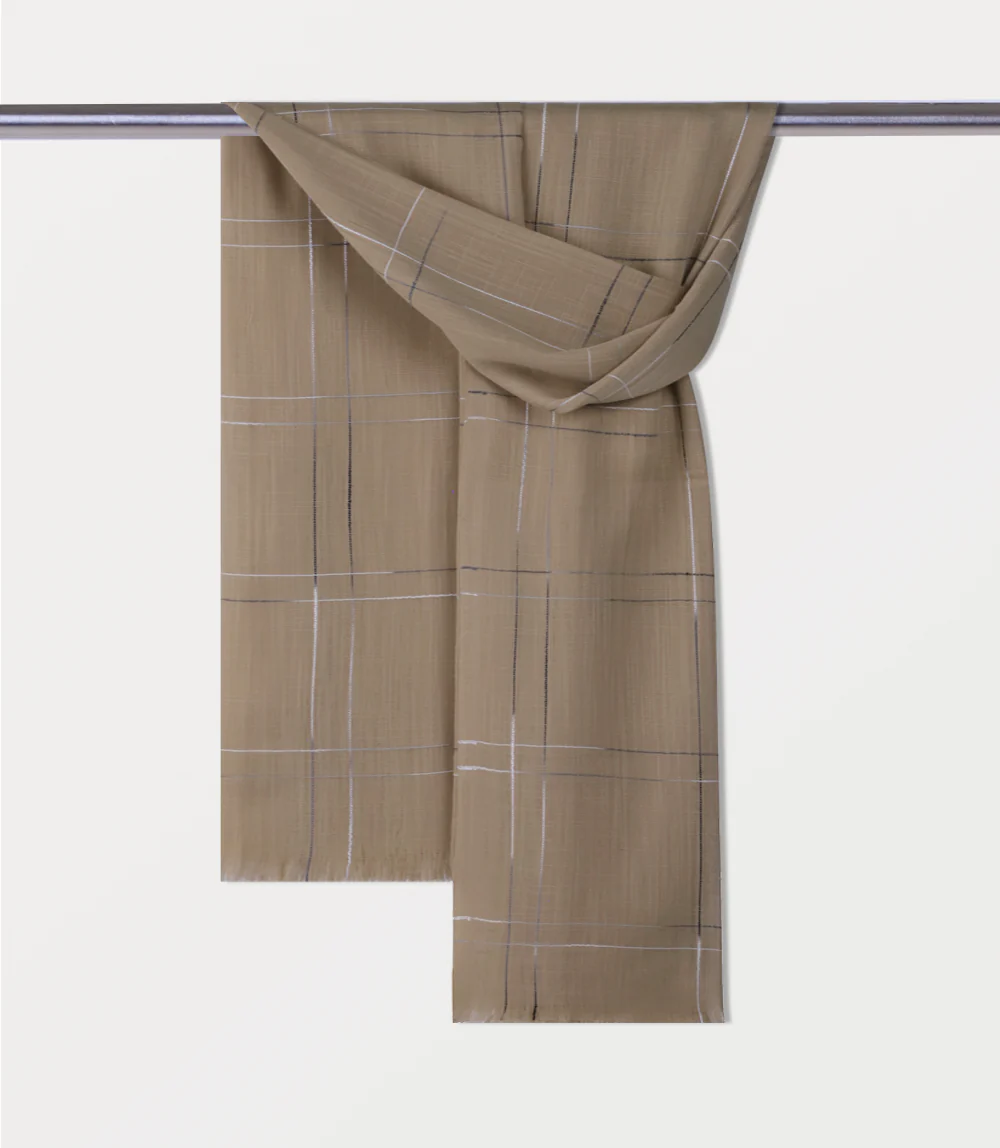 Women Scarf-LIGHT BROW - Image 2