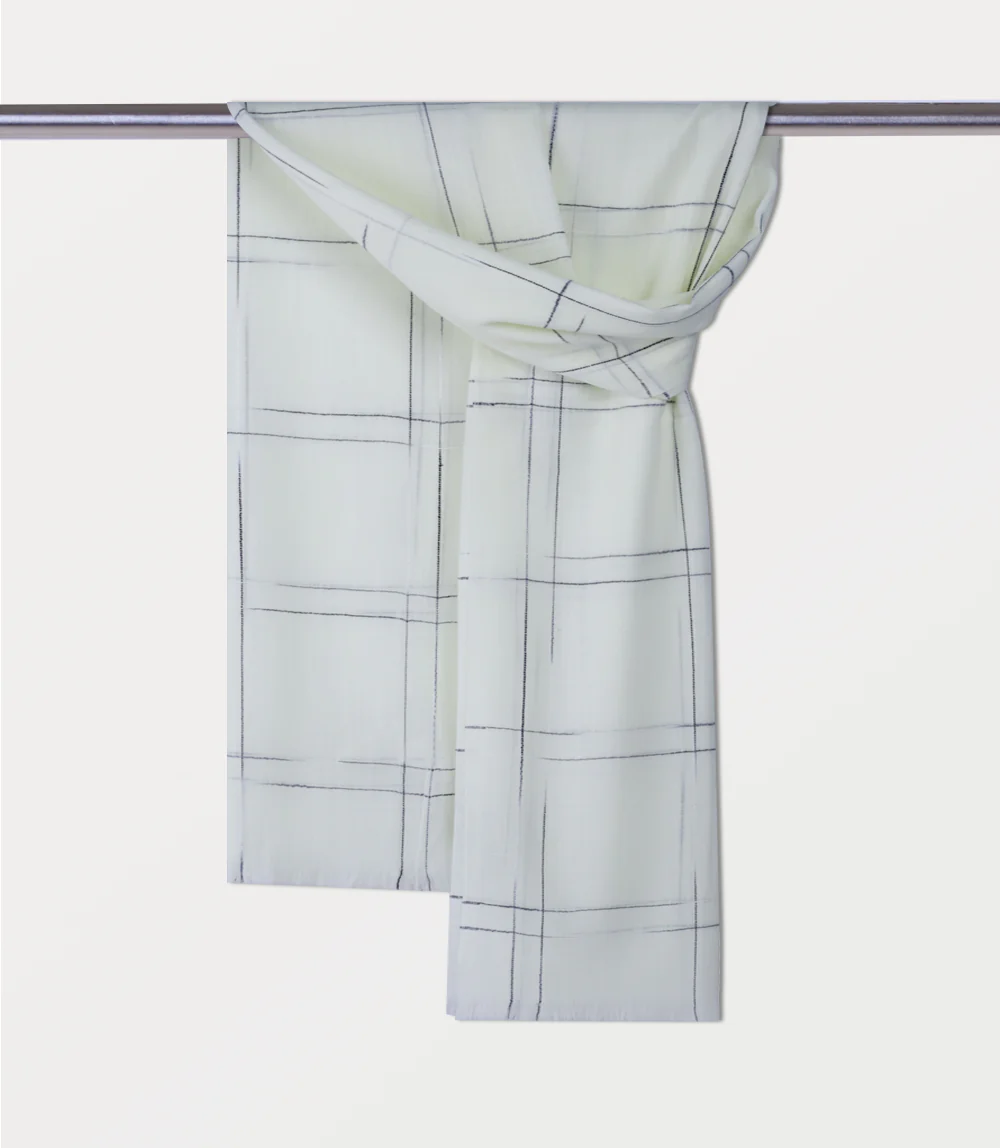 Women Scarf-OFF WHITE - Image 2