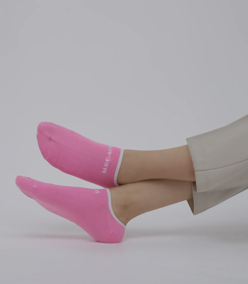 Women Socks-PINK - Image 2