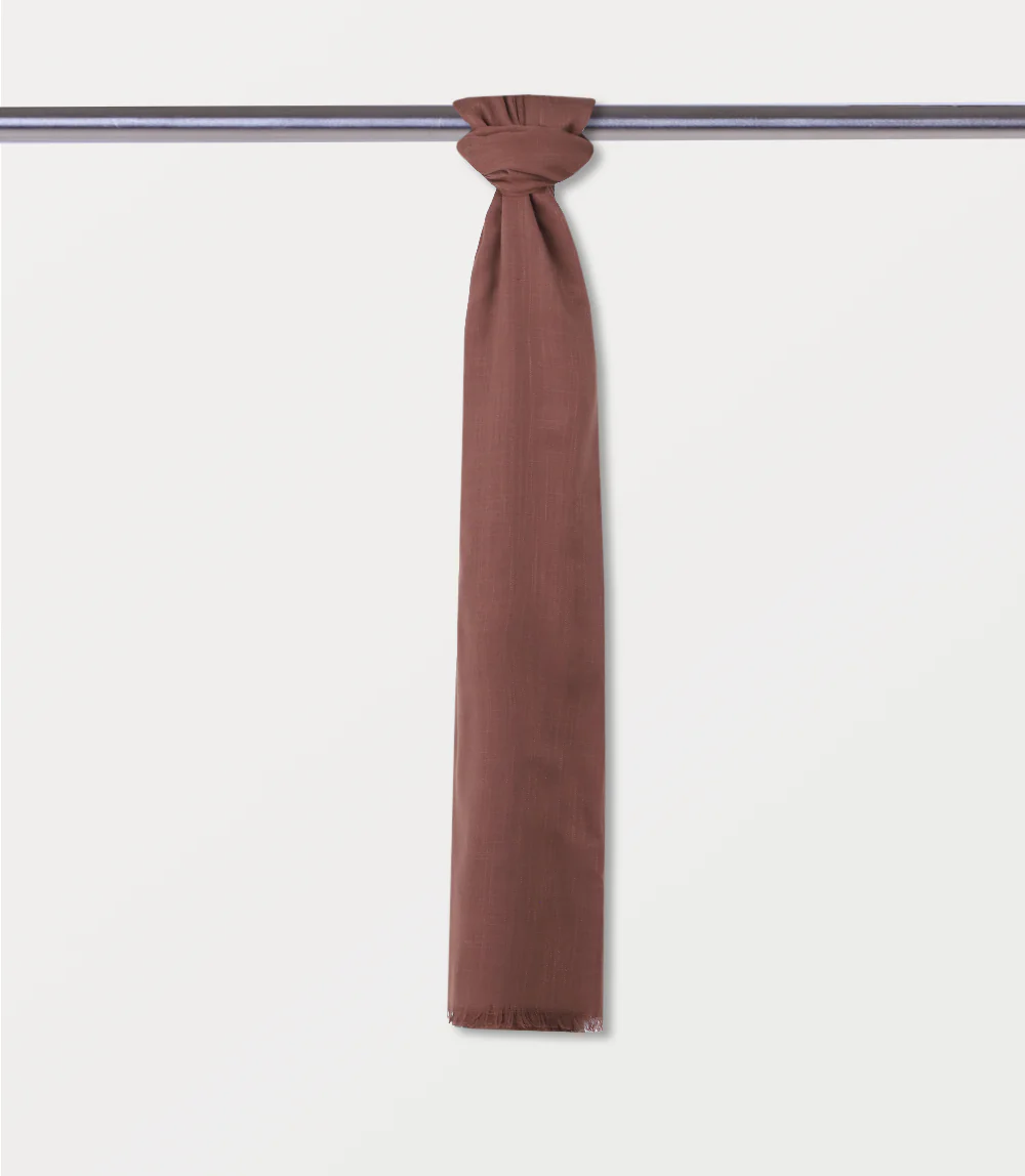 Women Scarf-BROWN - Image 2