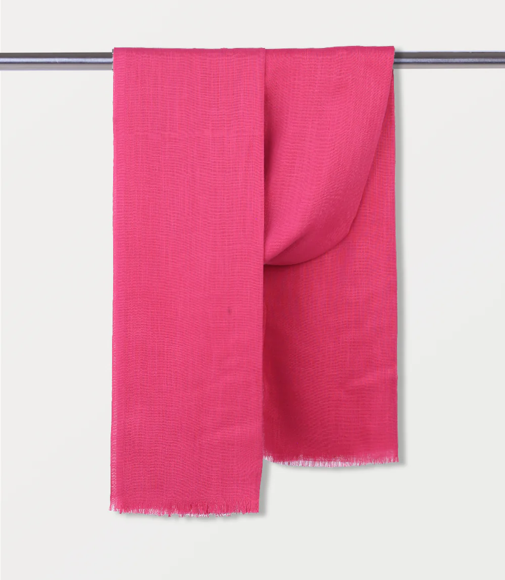 Women Scarf-DARK PINK