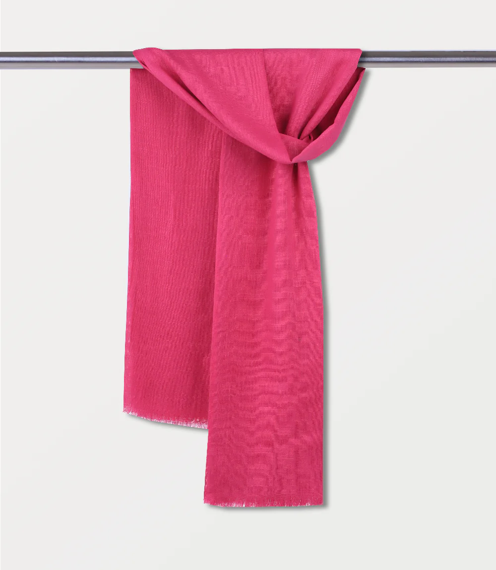 Women Scarf-DARK PINK - Image 3