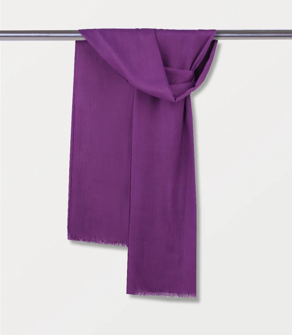 Women Scarf-PURPLE - Image 3