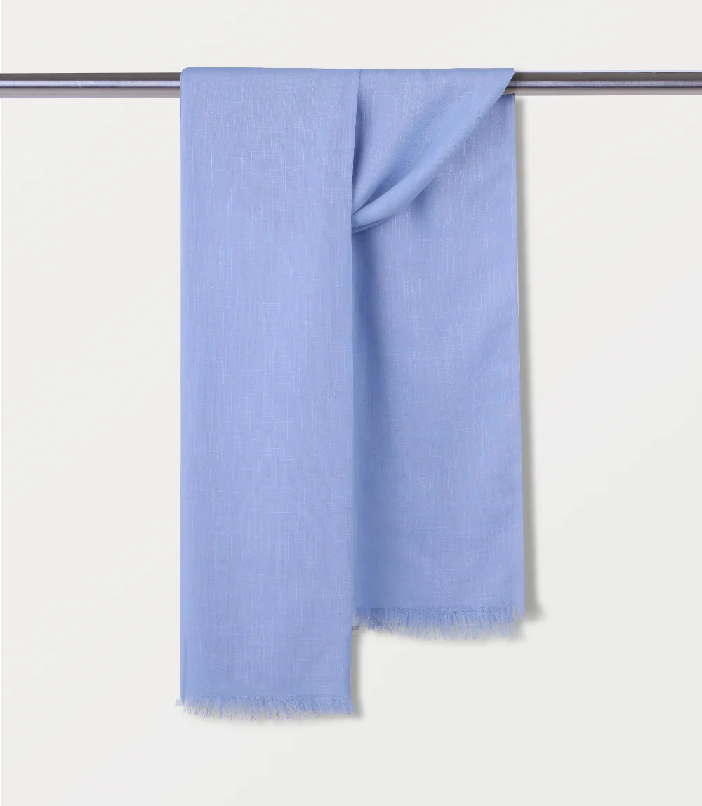 Women Scarf-SKY BLUE - Image 3