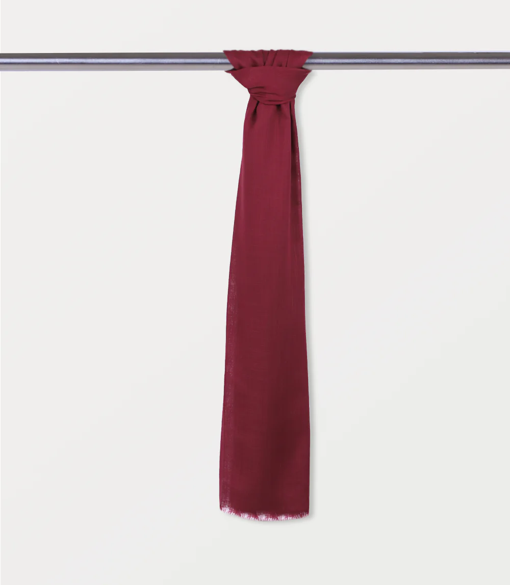 Women Scarf-MAROON - Image 3