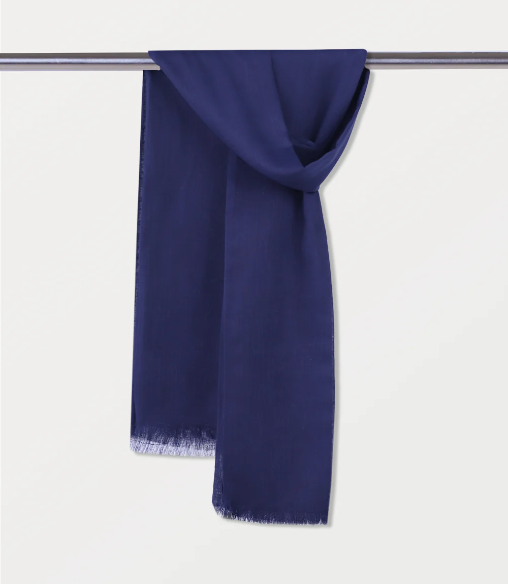 Women Scarf-NAVY - Image 3