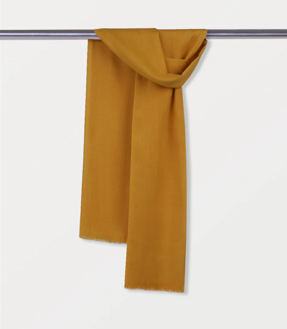 Women Scarf-YELLOW - Image 3