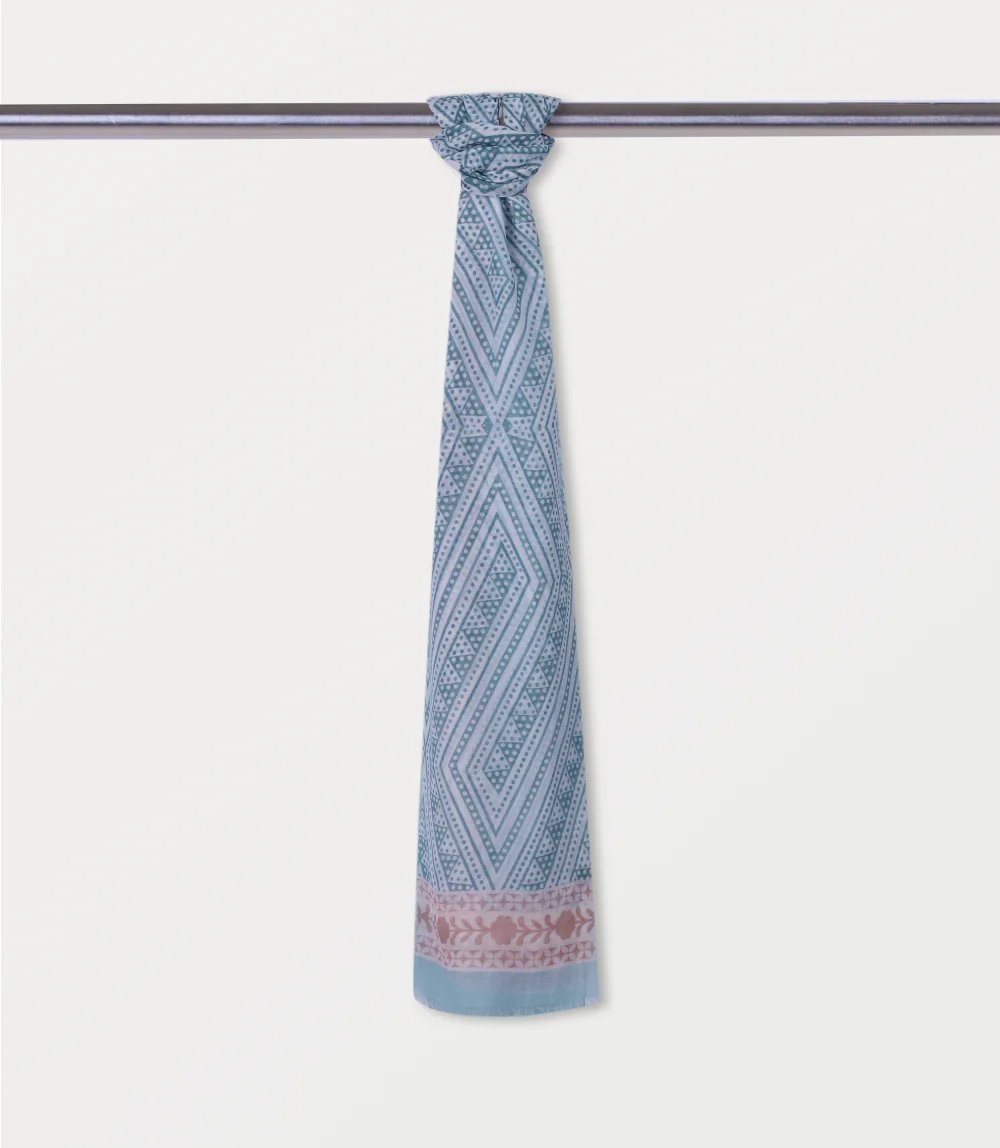 Women Scarf-SKY BLUE - Image 2