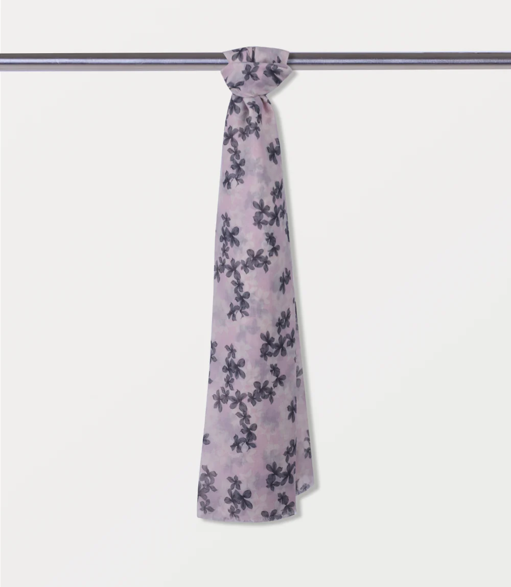 Women Scarf-LIGHT PINK - Image 2
