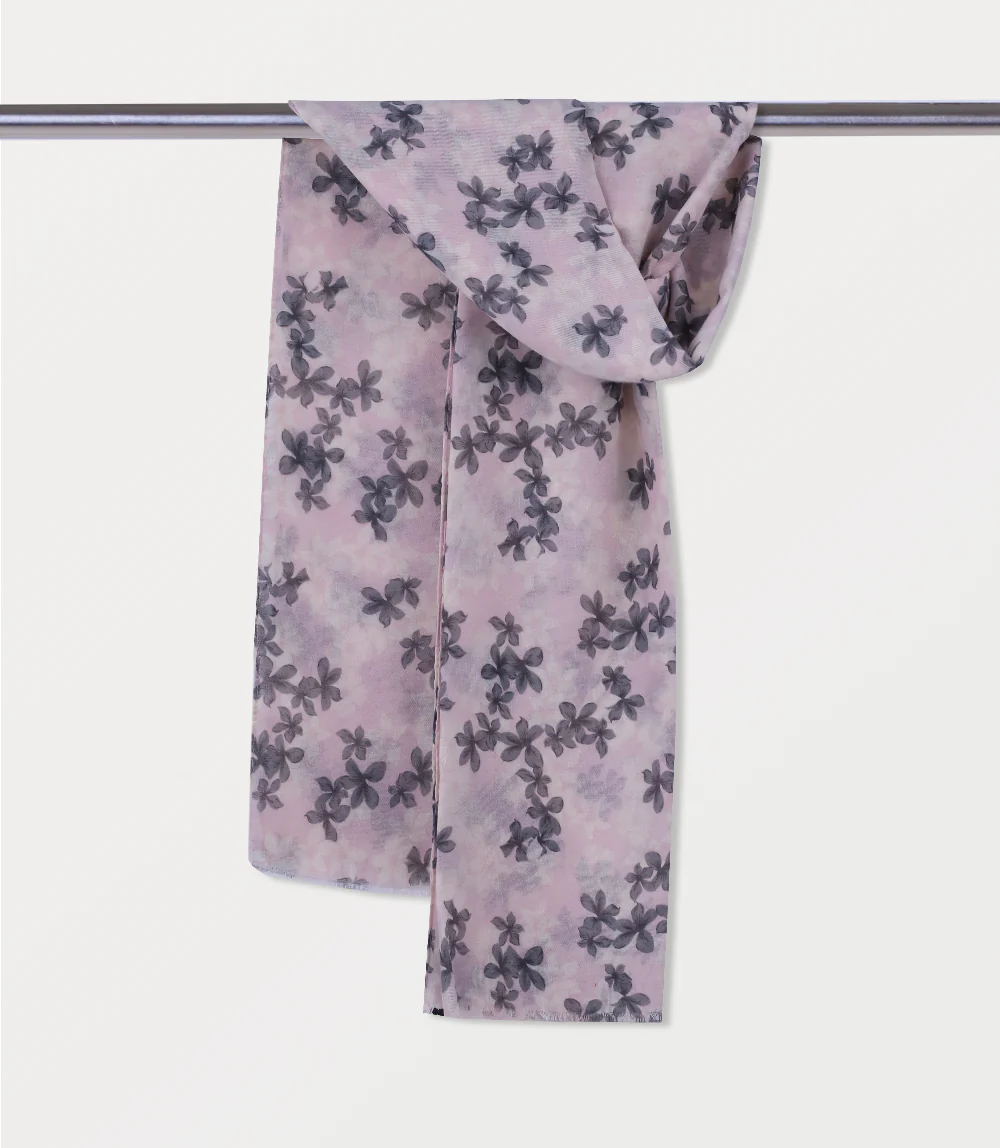 Women Scarf-LIGHT PINK - Image 3