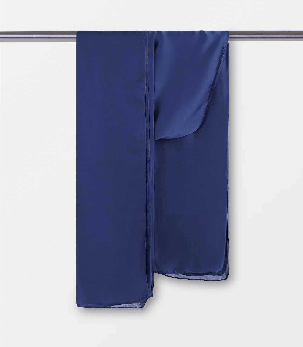 Women Scarf-NAVY - Image 2