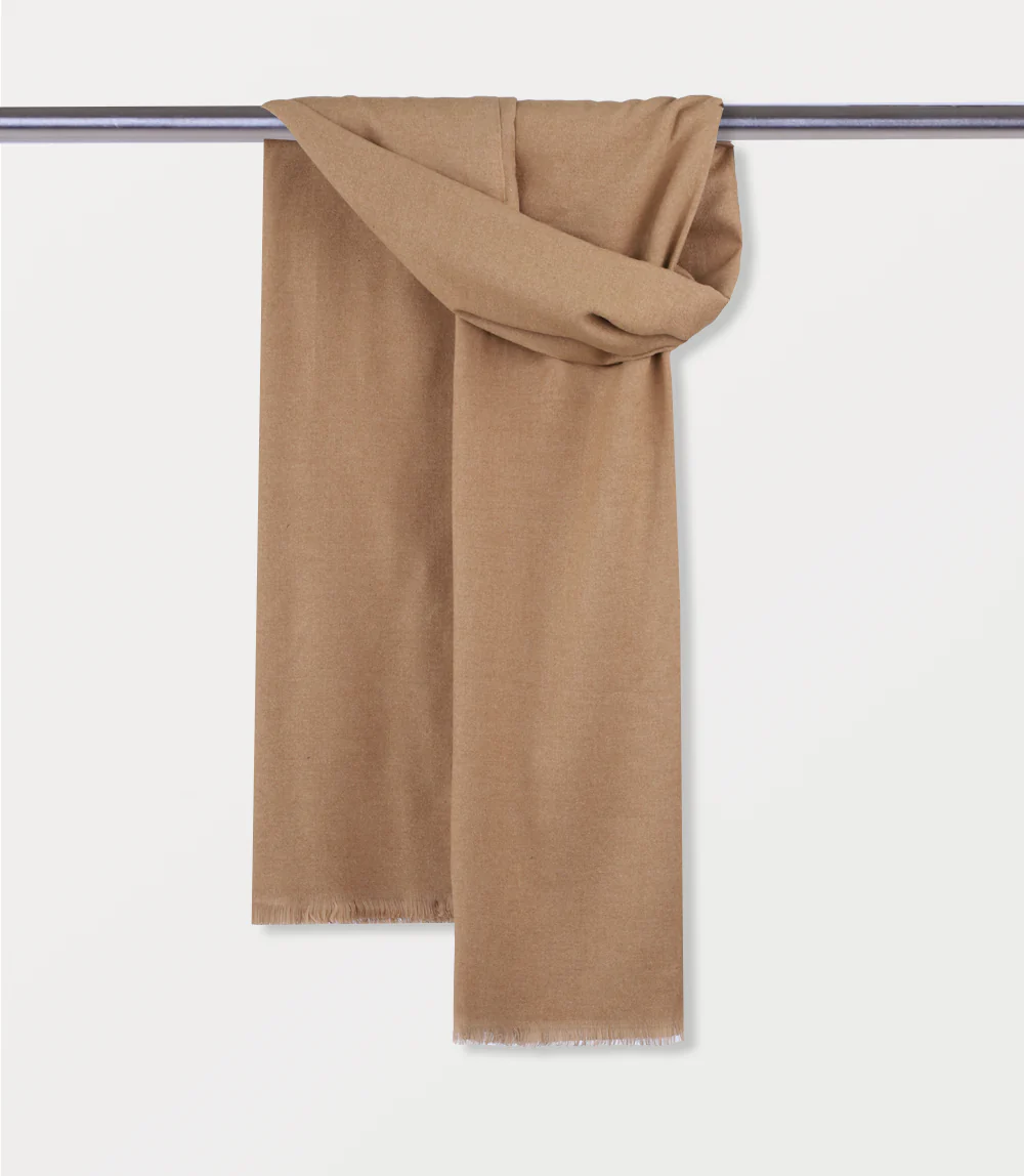 Women Scarf-BROWN - Image 3